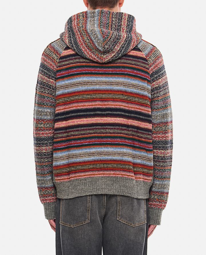 Junya Watanabe - ZIPPED HOODED KNIT_3