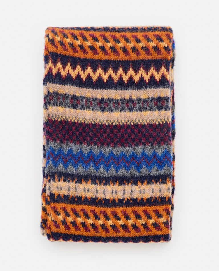 Shop Howlin' Lambswool Scarf In Multicolor