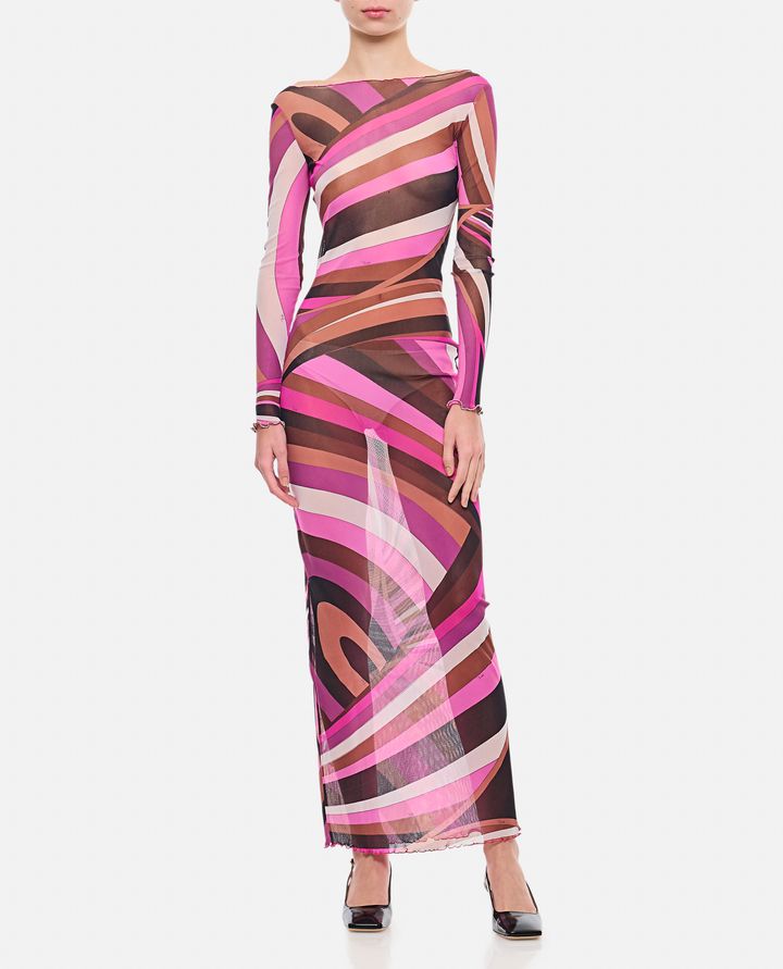 Emilio Pucci - TULLE LONG DRESS_3