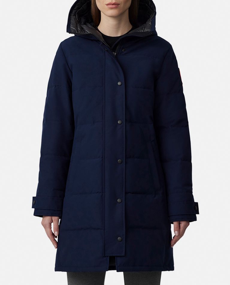 Shop Canada Goose Cg Shelburne Parka Cr In Blue