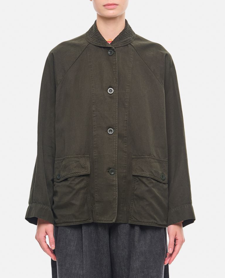 Shop Casey & Casey Mathilde Jacket In Green