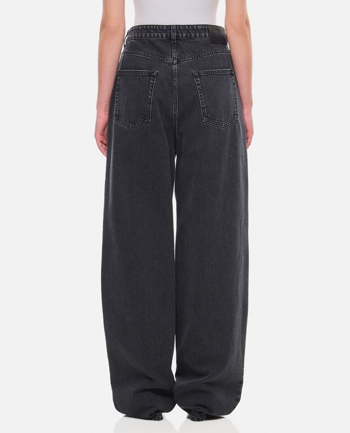 Alexander McQueen - PANTALONI IN DENIM A GAMBA DRITTA_3