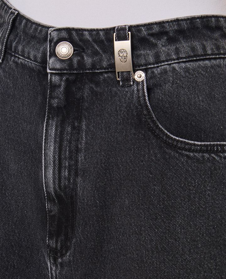 Alexander McQueen - STRAIGHT LEG DENIM PANTS_4