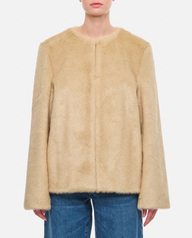 CLANE CURL FUR SHORT COAT - メルカリ
