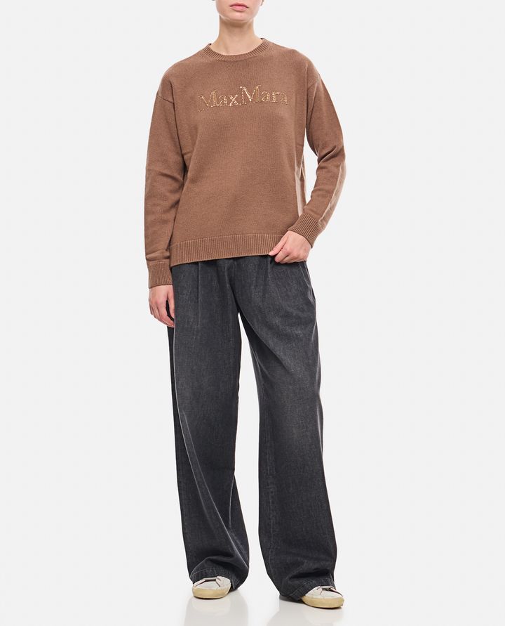 S Max Mara - KASSEL PULLOVER CON LOGO_2