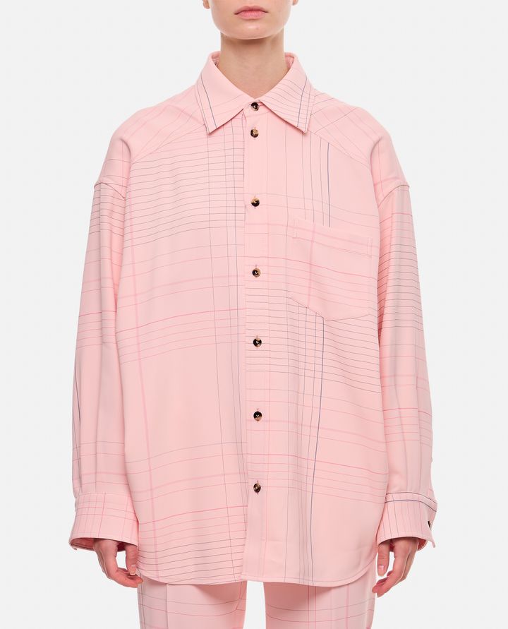 Bottega Veneta - NOTEBOOK VISCOSE SHIRT_1