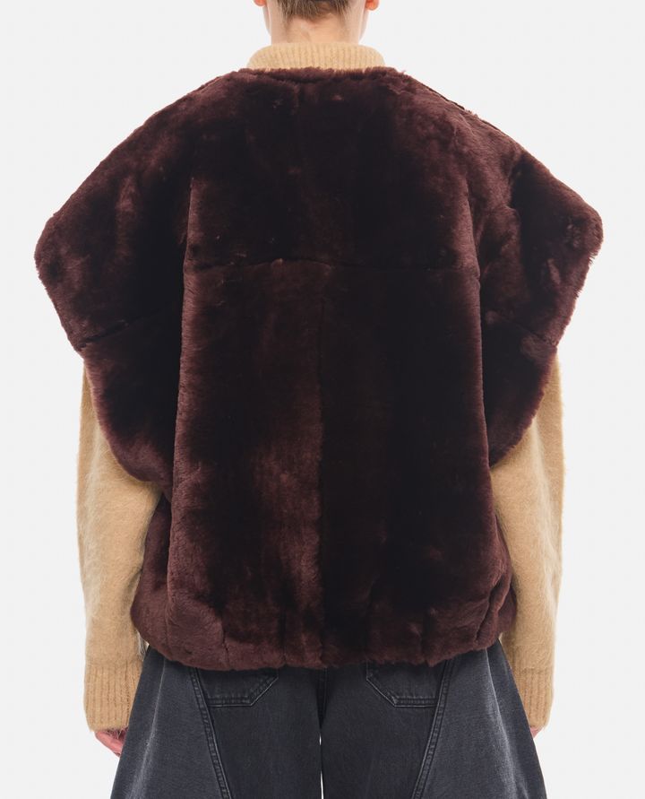 Halfboy - MAXI SHEARLING VEST_3