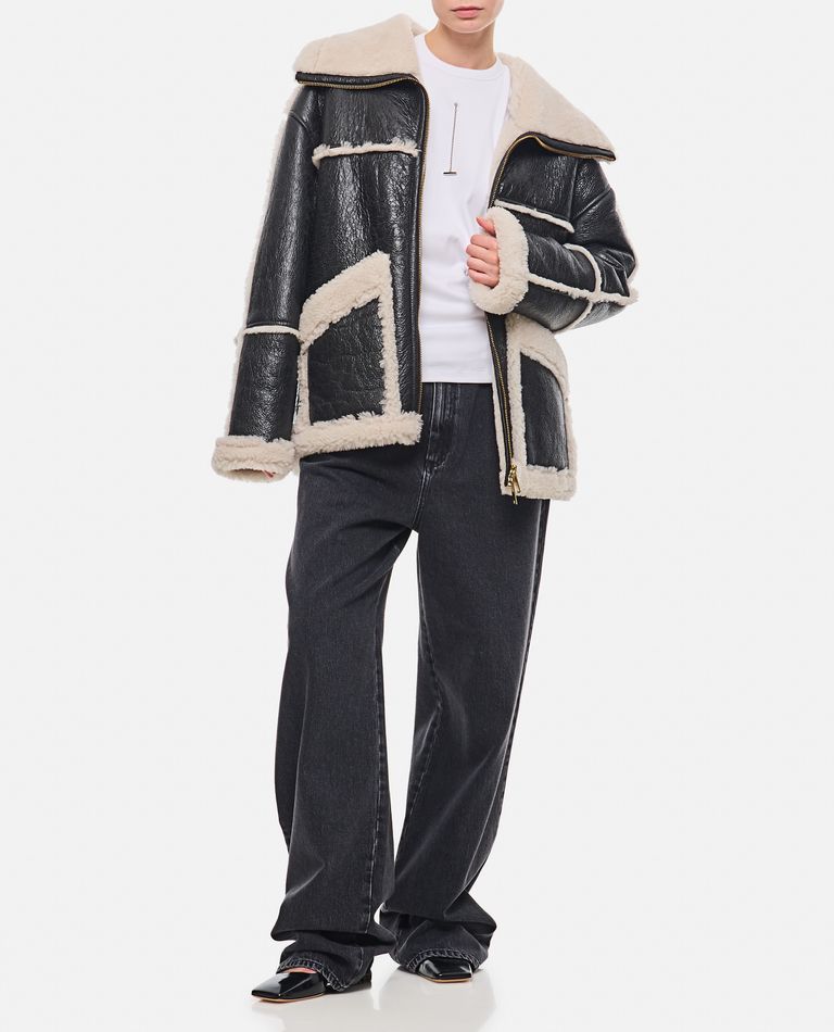 Halfboy Aviator Cami Jacket In Black