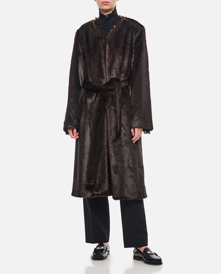 FAUX FUR COAT for Women - Loulou Studio | Biffi FAUX FUR COAT for Women - Loulou Studio | Biffi