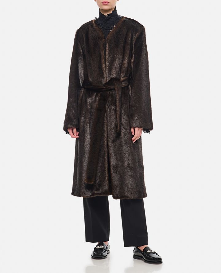 Loulou Studio - FAUX FUR COAT_2