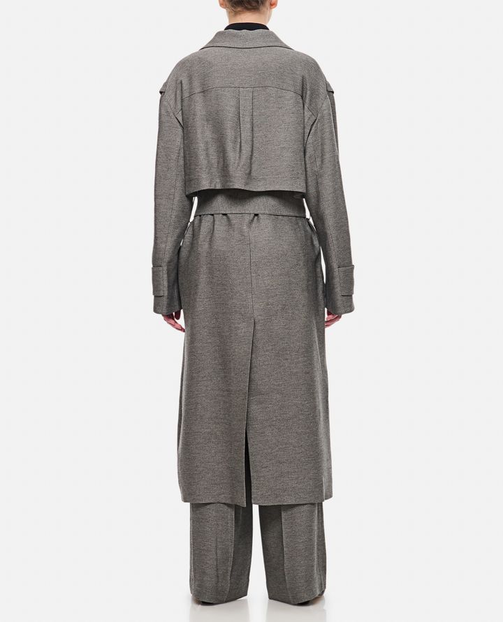 JW Anderson - LONGLINE COTTON TRENCH COAT_3