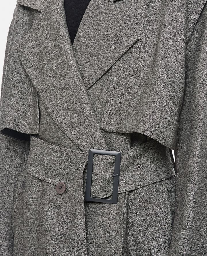 JW Anderson - LONGLINE COTTON TRENCH COAT_4