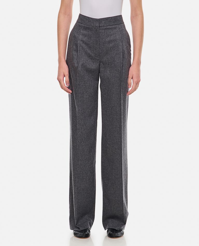 Loulou Studio Gray Solo Trousers In Grey