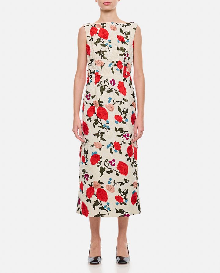 Erdem - BOAT NECK COCKTAIL DRESS_1