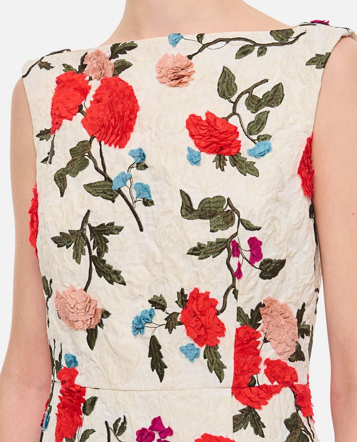 Erdem - BOAT NECK COCKTAIL DRESS_4