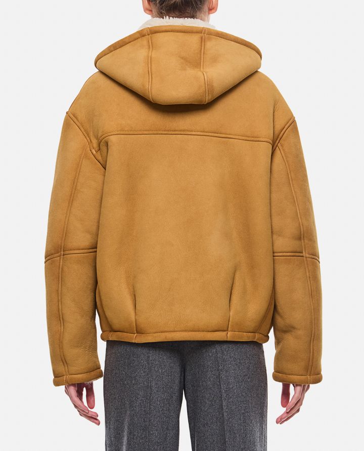 Halfboy - SHEARLING ZIPPED HOODIE_3