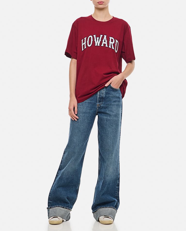 Shop Wales Bonner Howard T-shirt In Red