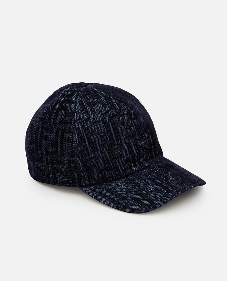 【FENDI】BASEBALL JACQUARD RICIC◆FXQ379ALSG Fendi - All over logo baseball cap brown - The Corner