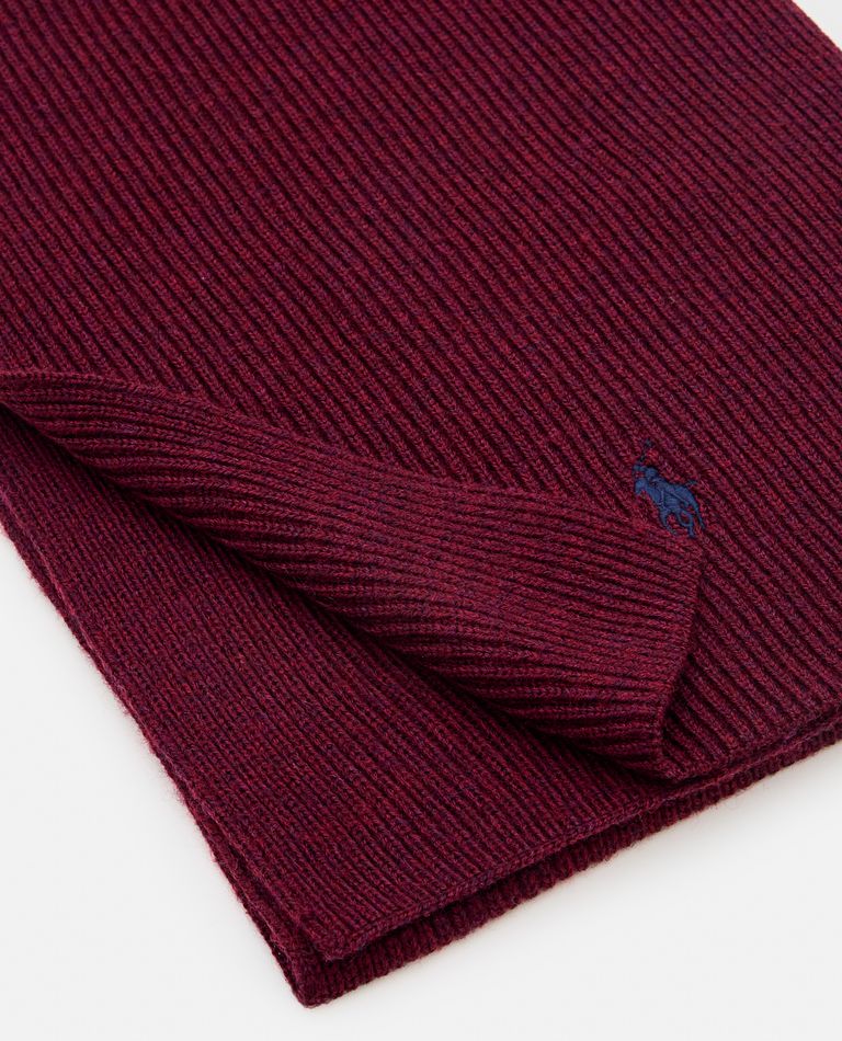 Shop Polo Ralph Lauren Scarf In Red