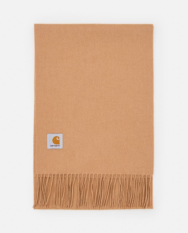 Shop Carhartt Clan Scarf In Beige