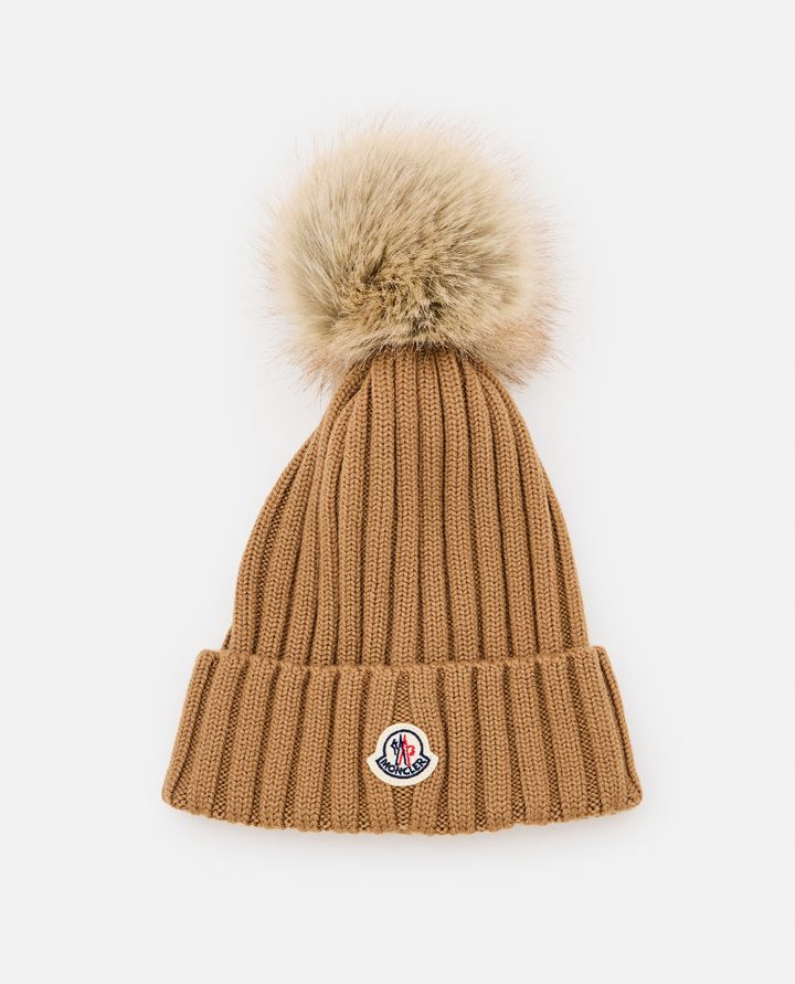 Moncler - WOOL LOGO HAT_1