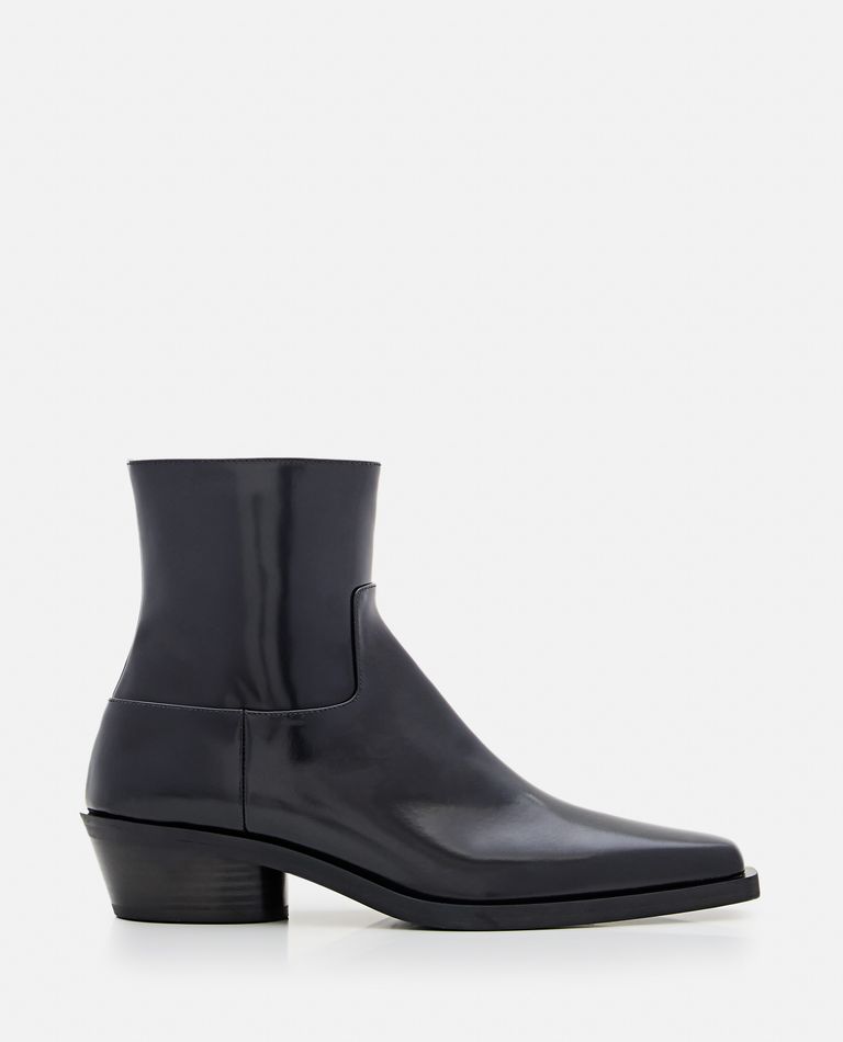 Shop Proenza Schouler Bronco Ankle Boots In Black