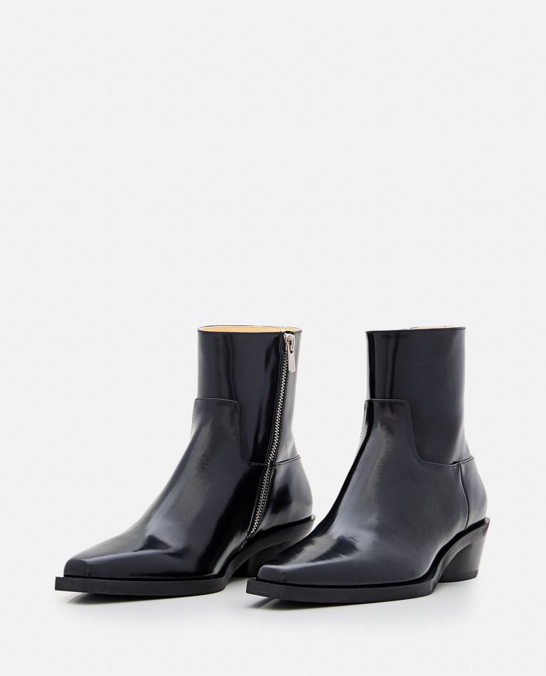 Shop Proenza Schouler Bronco Ankle Boots In Black