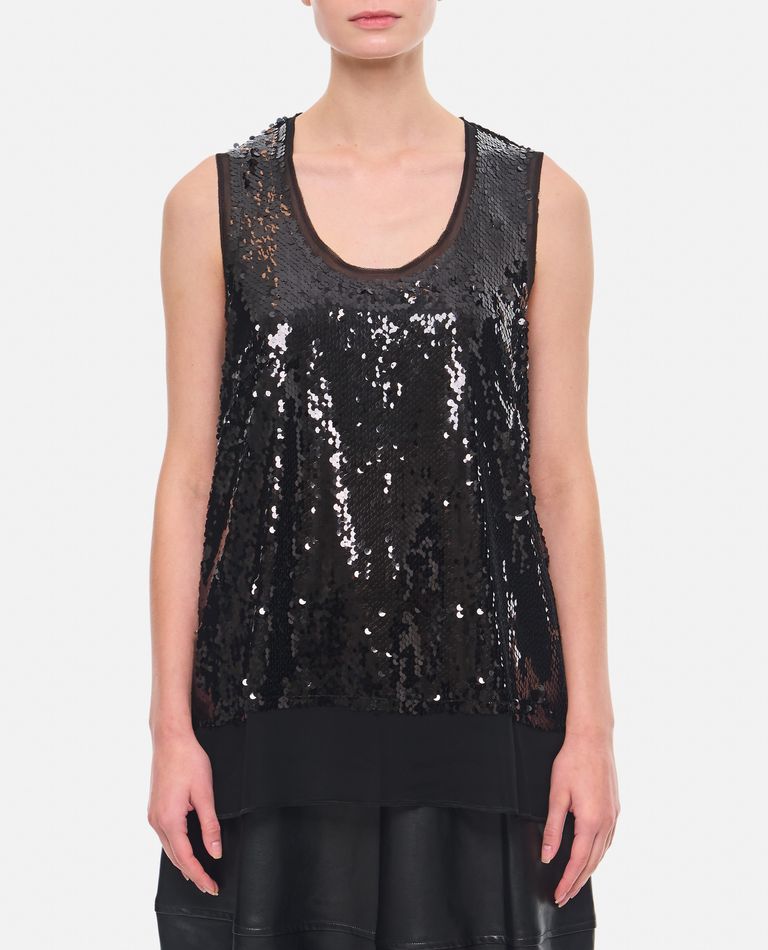 Shop Comme Des Garçons Tank Top In Black