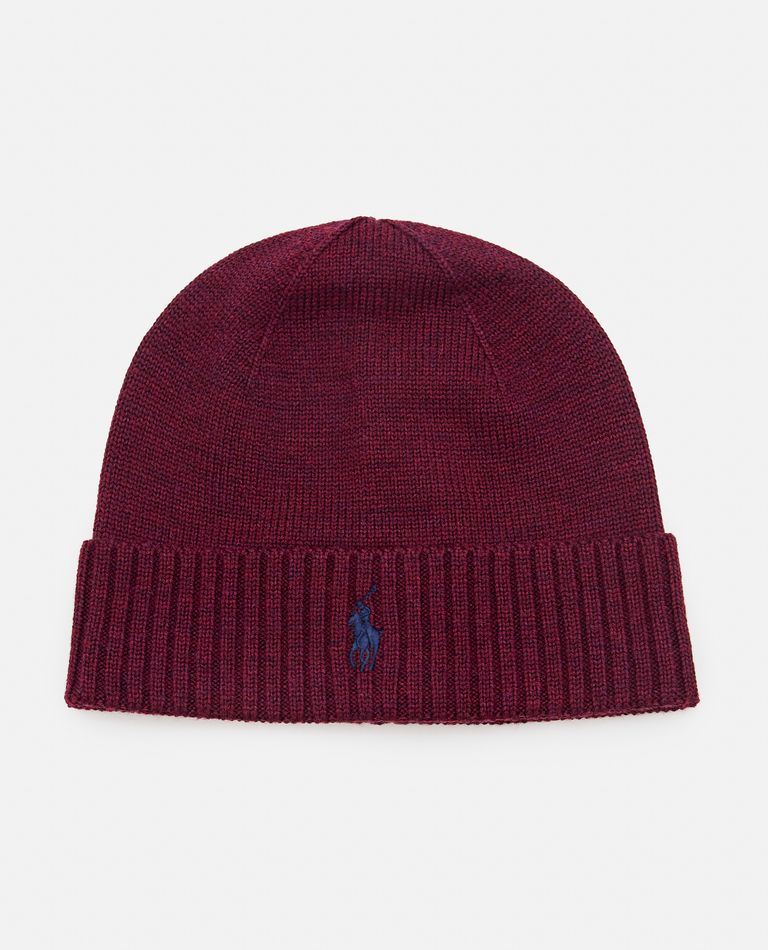 Shop Polo Ralph Lauren Beanie In Red