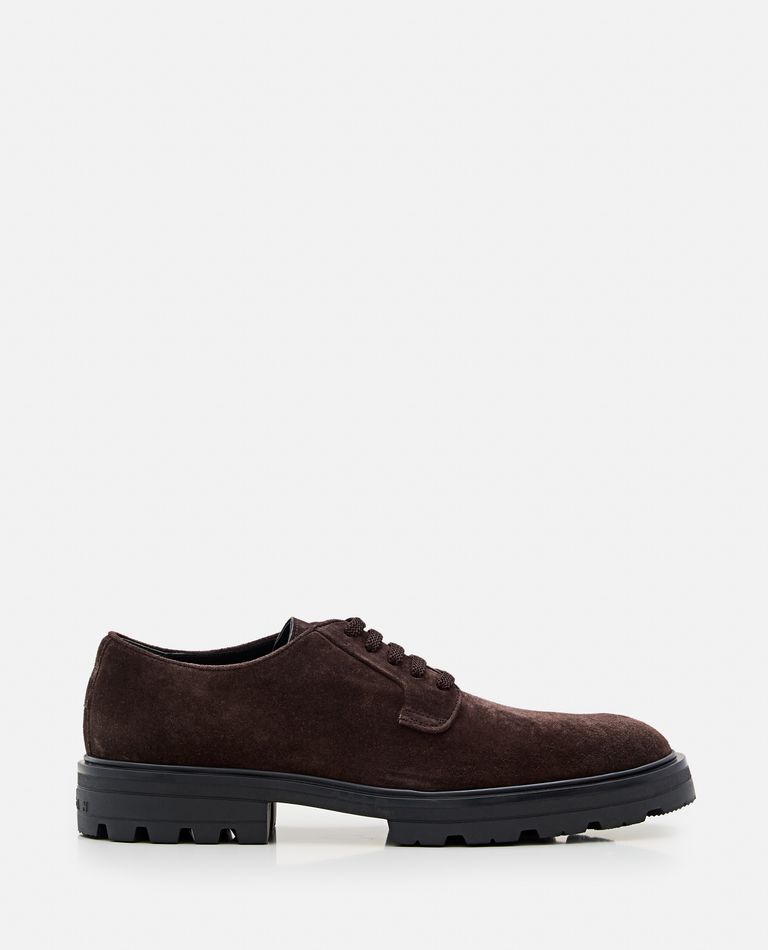 Shop Hogan H673 Derby Shoes In Brown