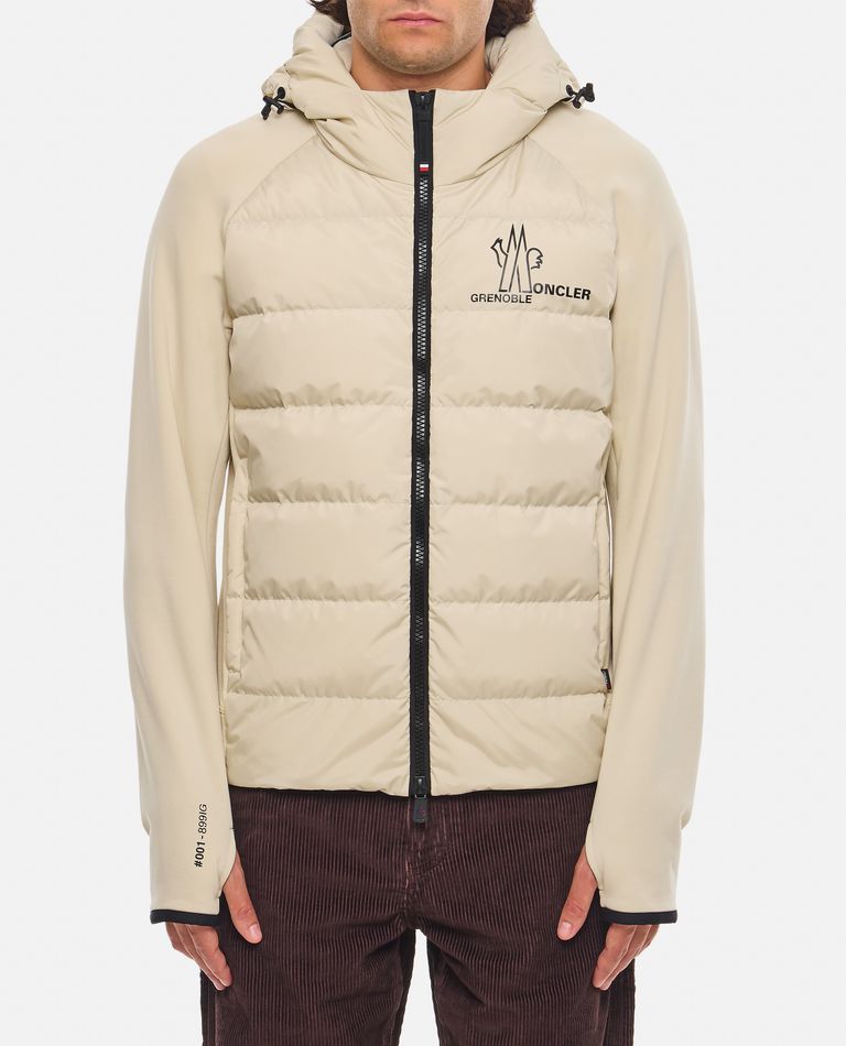 Moncler zipped padded jacket best sale