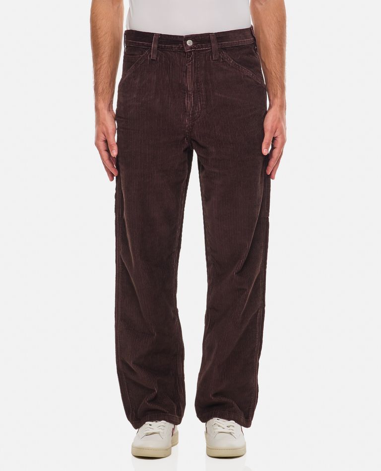 Shop Levi Strauss & Co Trousers Looses Carpenter In Brown