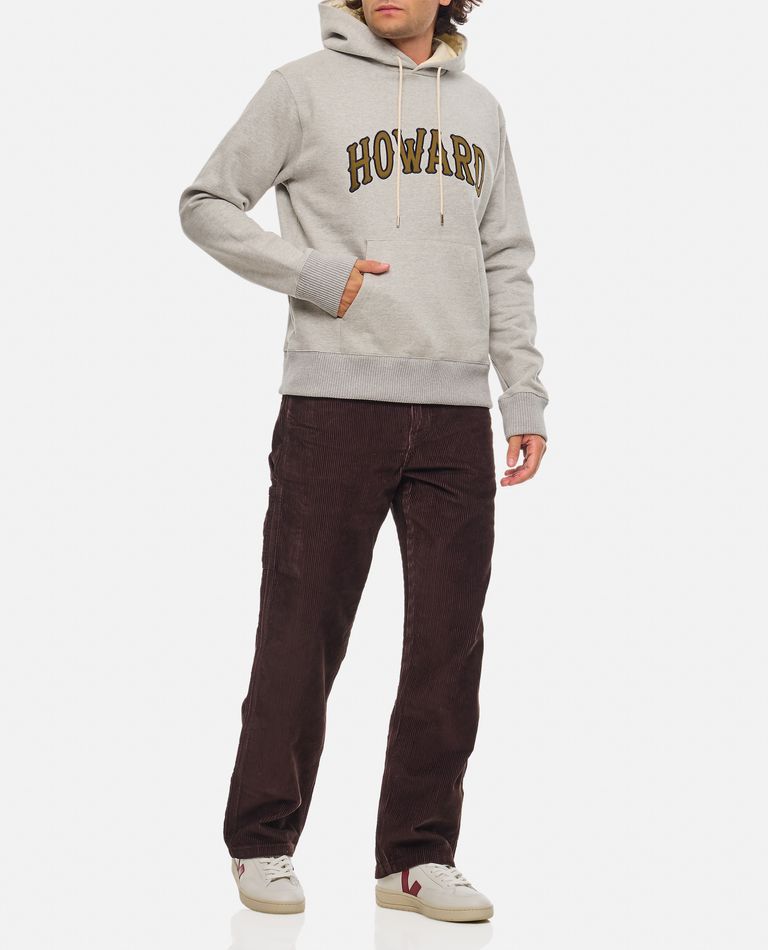 Shop Wales Bonner Howard Hoodie In Grey