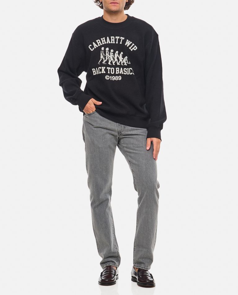 Shop Carhartt Crewneck In Black