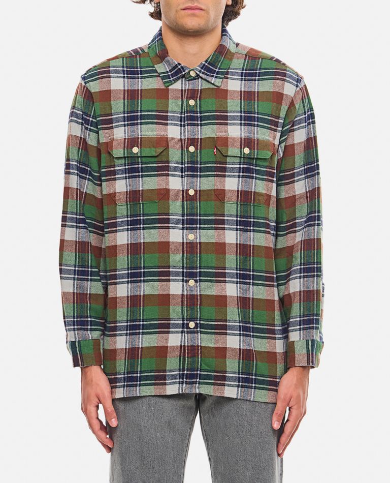 Shop Levi Strauss & Co Jackson Worker Shirt In Multicolor