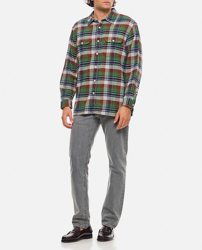 Shop Levi Strauss & Co Jackson Worker Shirt In Multicolor