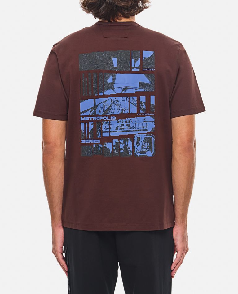 METROPOLIS SERIES MERCERIZED JERSEY COMICS GRAPHICS T-SHIRT