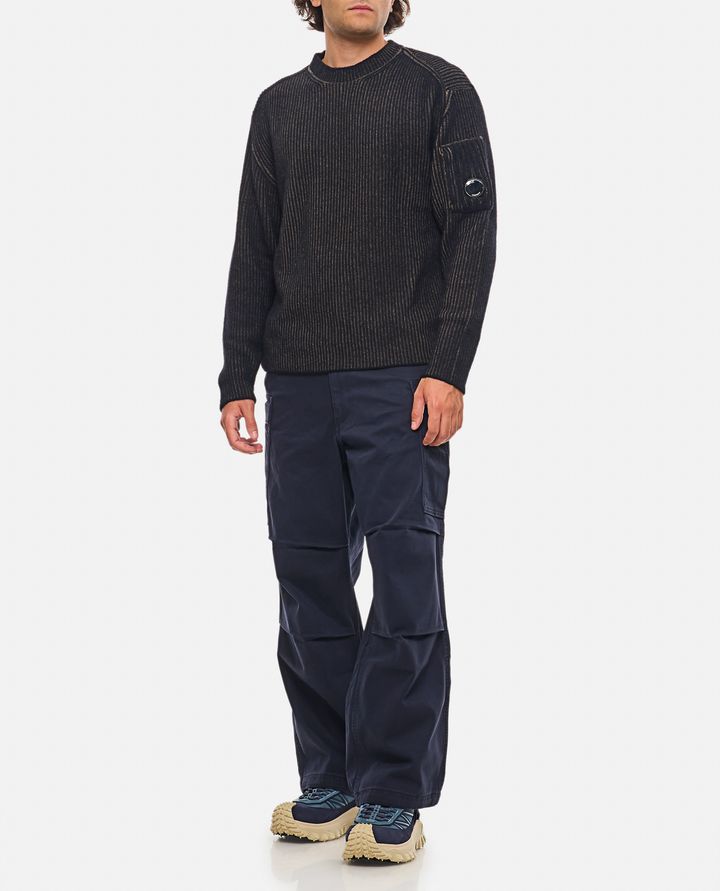 C.P. Company - KNITWEAR CREW NECK IN FLEECE KNIT_2