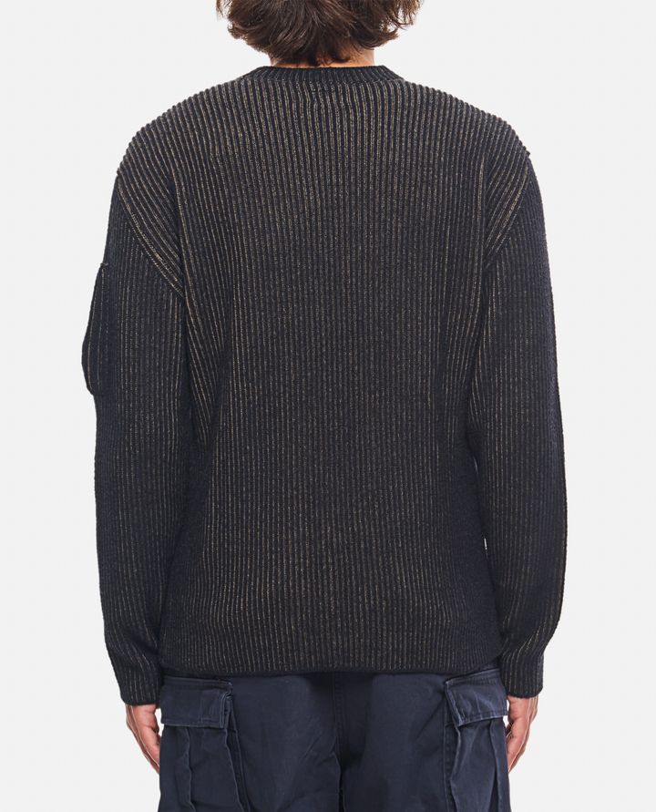 C.P. Company - KNITWEAR CREW NECK IN FLEECE KNIT_3