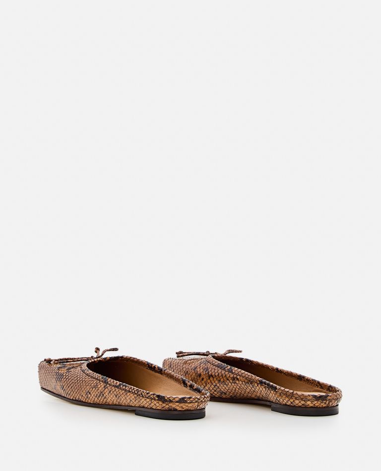 サンダル・ミュール JACQUEMUS LES MULES PLATES SABOT BALLET FLATS Jacquemus Les Mules Plates Sabot Ballet Flats In Multi
