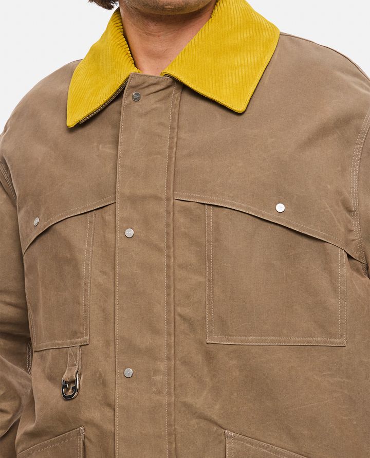 Fendi - BLOUSON OILED REPS COTTON_4