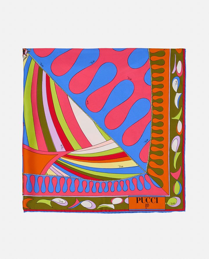 Emilio Pucci - 90X90 FOULARD IN TWILL DI SETA_1