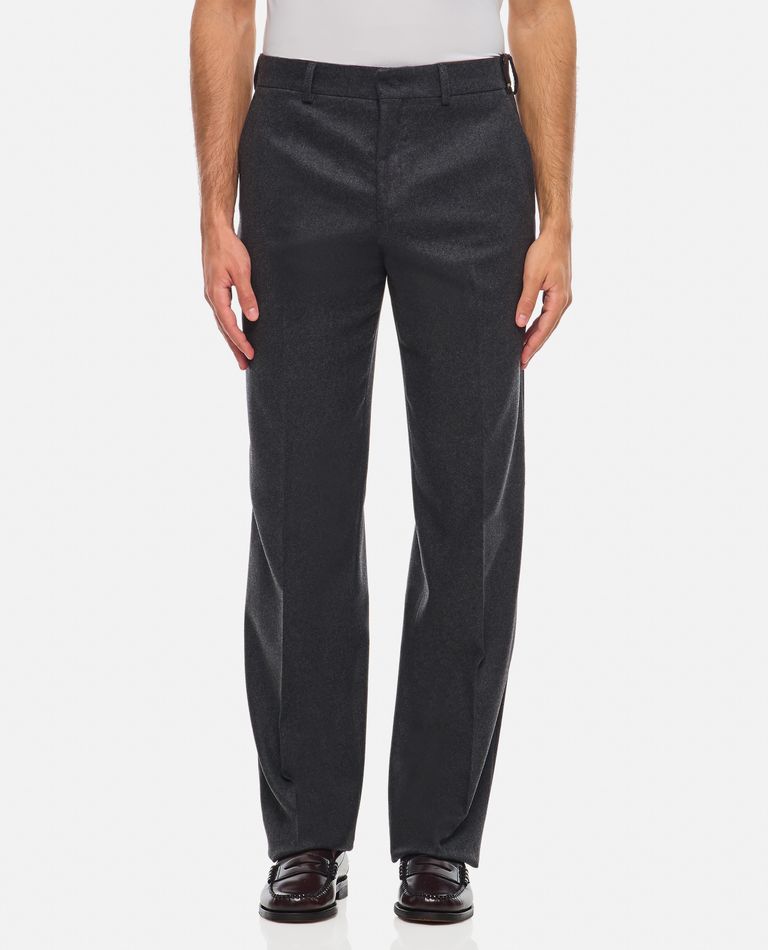 Fendi Cashmere Trousers In Grey