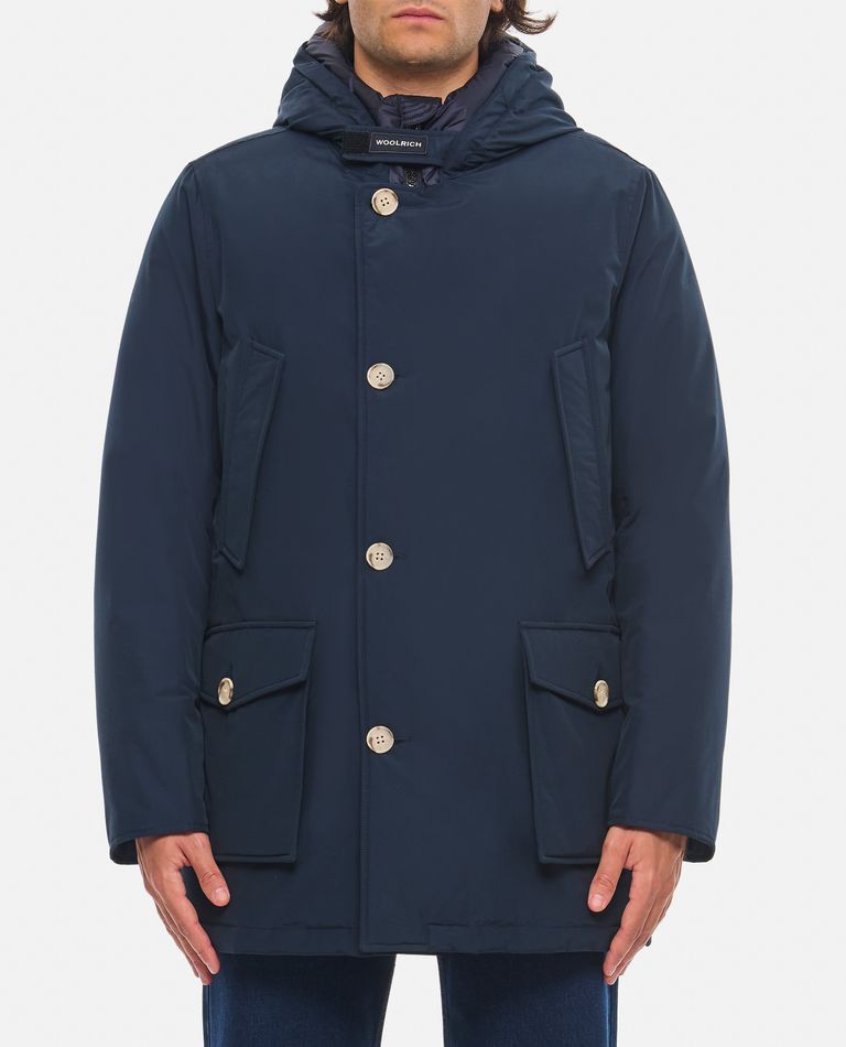 Woolrich Down Jackets In Blue