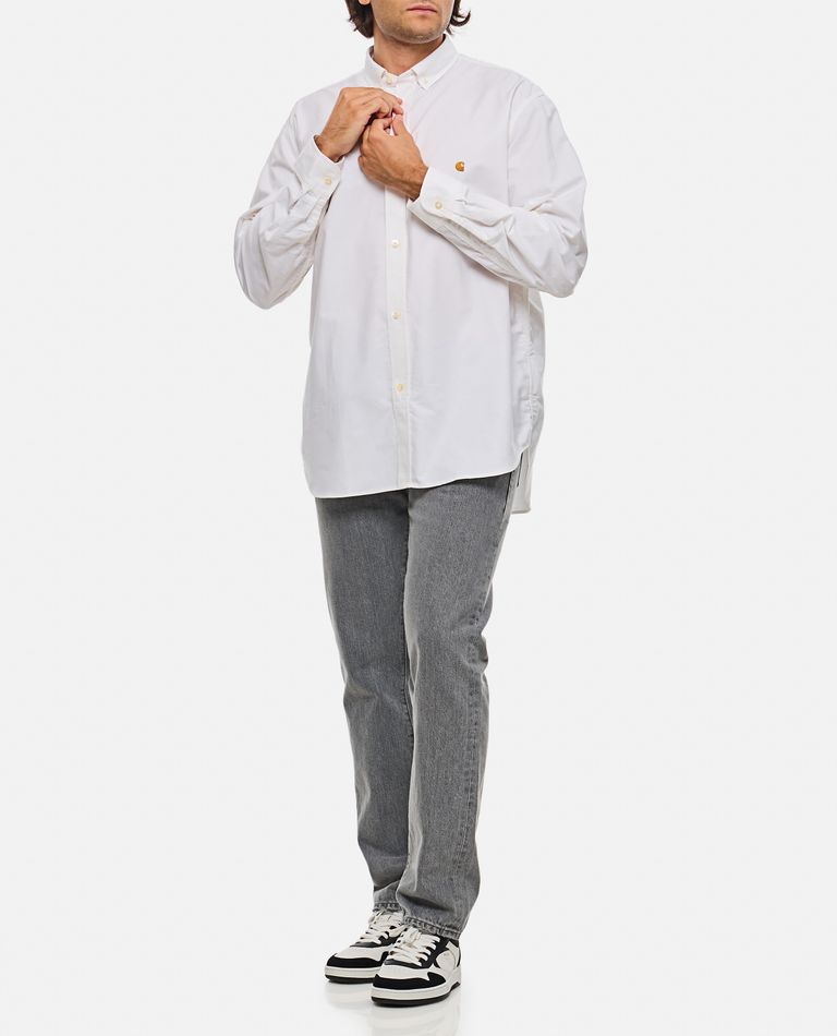 Junya Watanabe X Carhartt Cotton Shirt In White