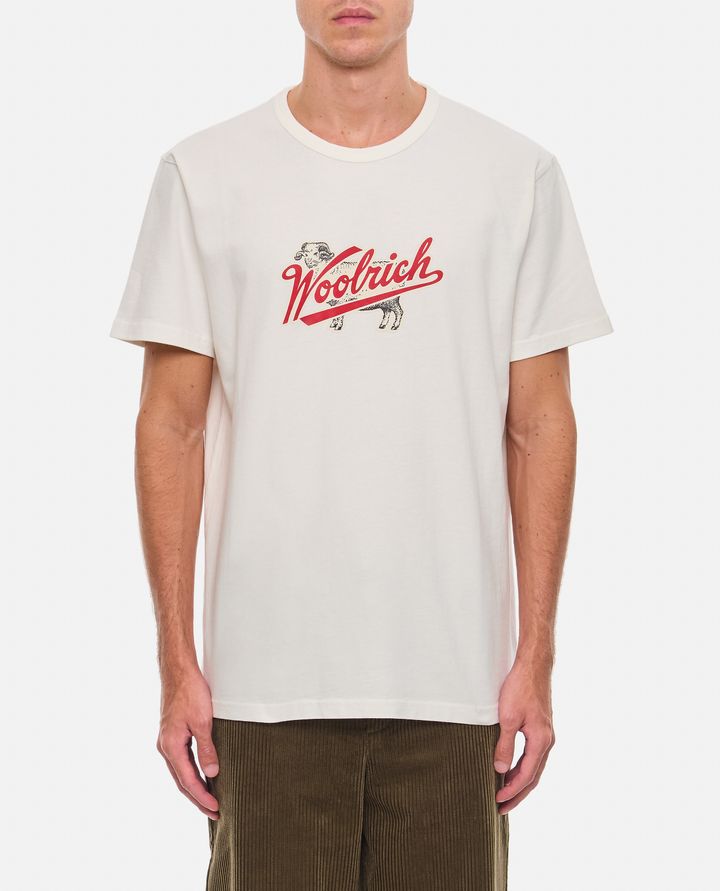 Woolrich - T-SHIRT CON STAMPA_1