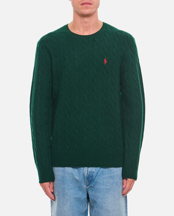 Polo Ralph Lauren - CABLE KNIT WOOL CASHMERE SWEATER_1