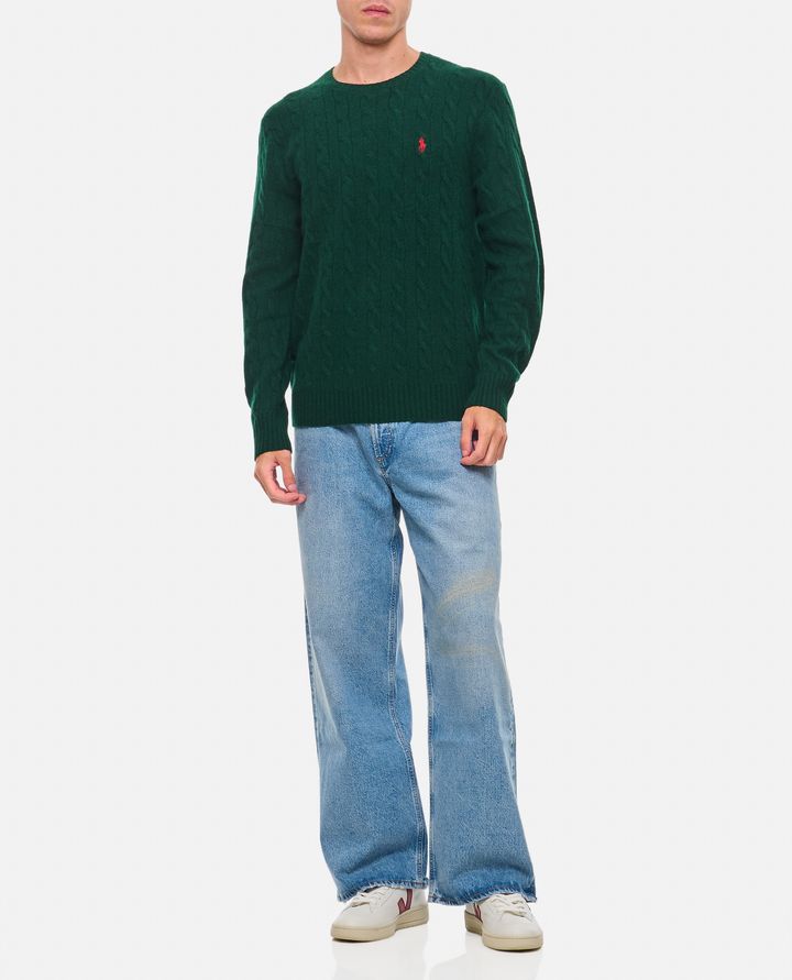 Polo Ralph Lauren - CABLE KNIT WOOL CASHMERE SWEATER_2