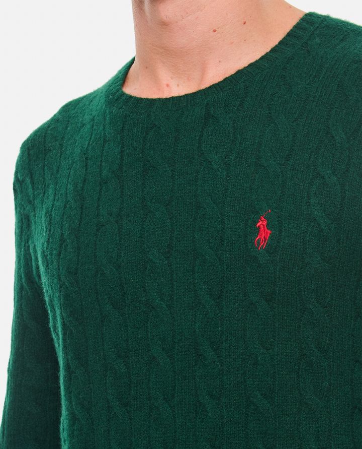 Polo Ralph Lauren - CABLE KNIT WOOL CASHMERE SWEATER_4