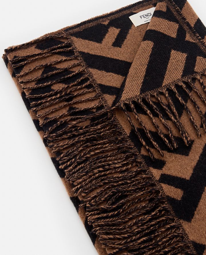 Fendi - 45x170 JACQUARD FF MACRO SCARF_2